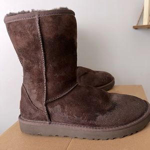 Ugg right boot water damage
